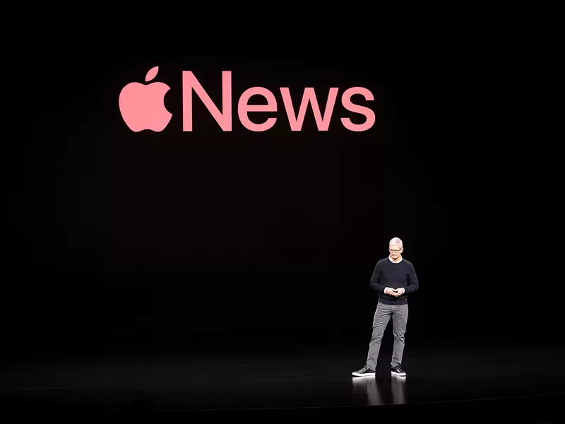 Tim Cook, CEO de Apple, en Cupertino (California)