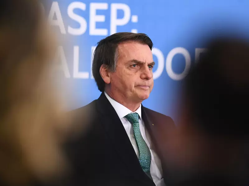 Jair Bolsonaro, presidente de Brasil
