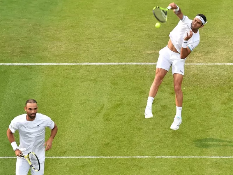 Cabal y Farah en Wimbledon