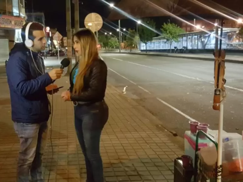 "Tintera" y cantante, se "tomó un tinto con RCN Radio"