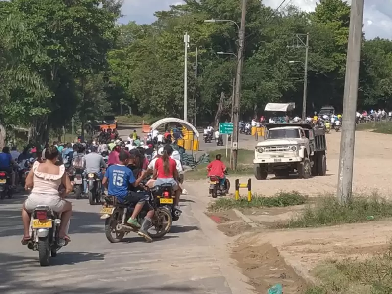 Comunidad del municipio de Tibú pide el despeje de la vía Cúcuta-Tibú