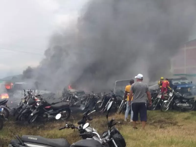 Incendio Santander Quilichao