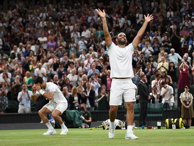 Robert Farah y Juan Sebastián Cabal en el All England Club de Londres