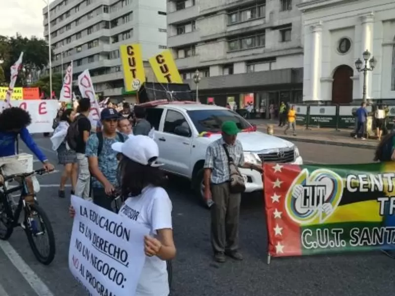 Hoy habrá marcha para exigir respeto a la vida de los líderes sociales en Santander.