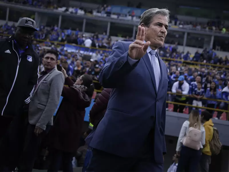 Jorge Luis Pinto, técnico de Millonarios