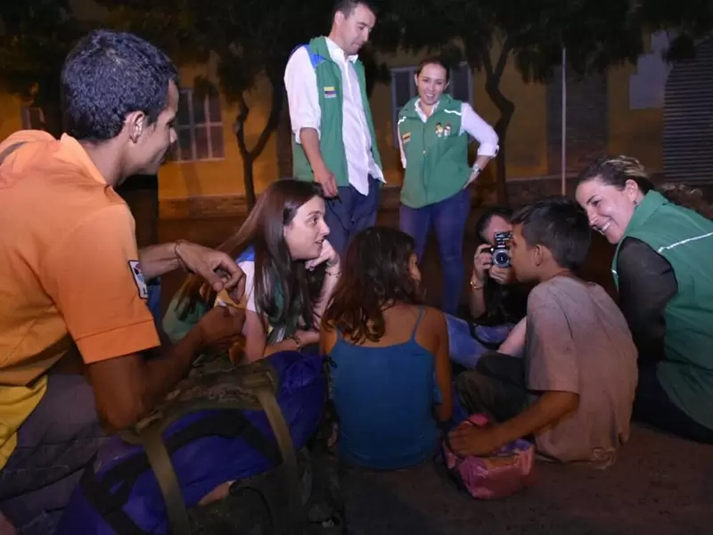 Niños venezolanos