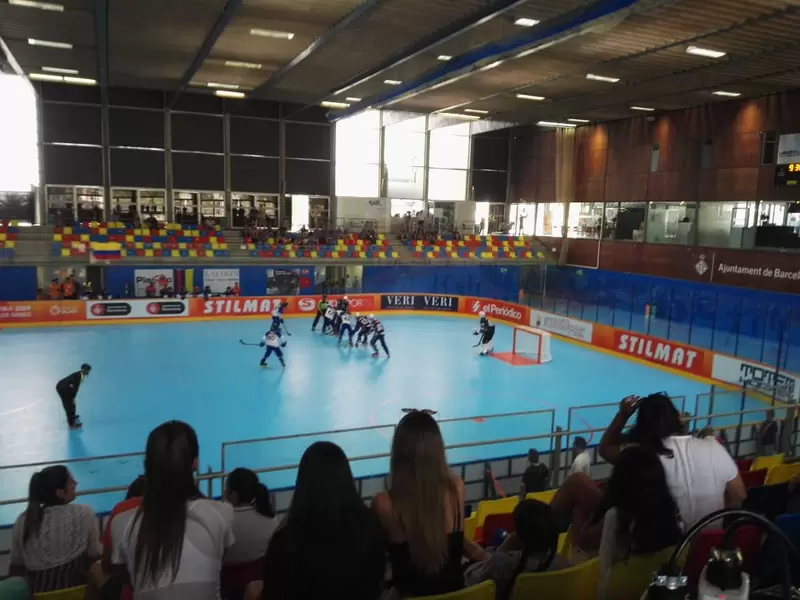 Selección Colombia Manzana Postobón de hockey en línea
