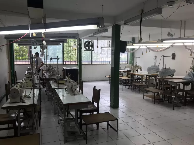 Taller de producción de CP Company en Ibagué