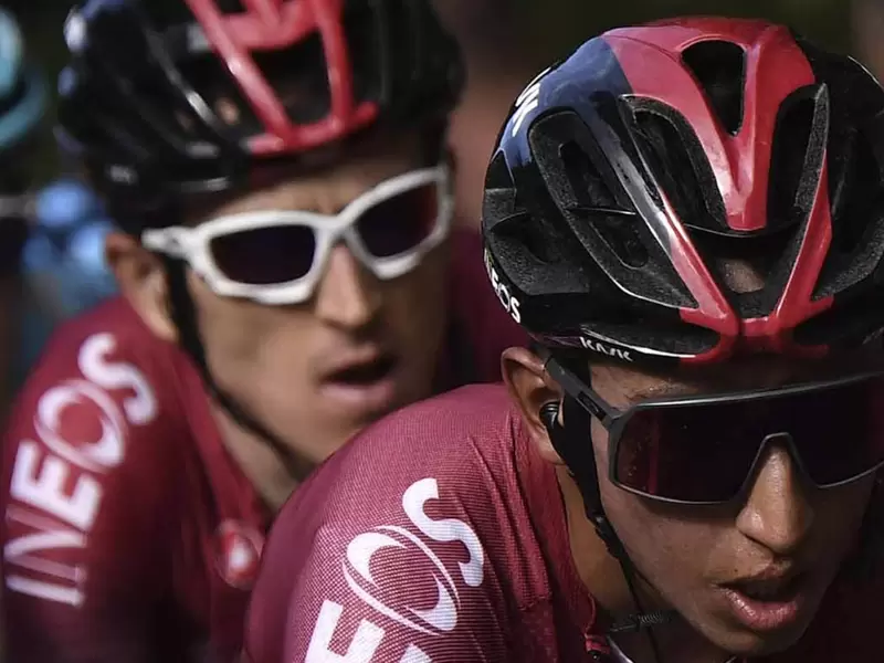 Thomas y Egan Bernal