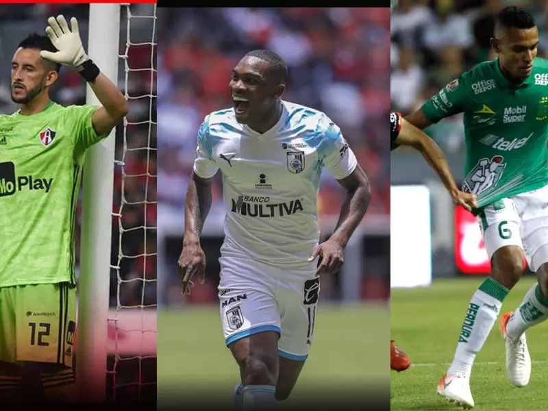 Camilo Vargas, Fabián Castillo y William Tesillo