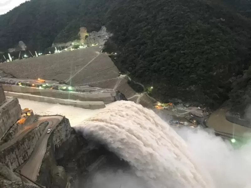 Vertedero de Hidroituango.