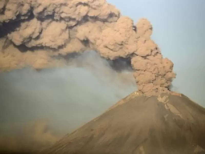 Piden elevar a naranja la alerta sobre el volcán