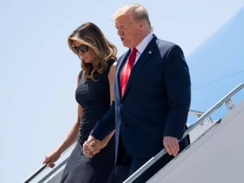 Donald Trump y Melania Trump