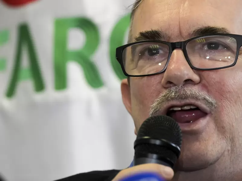 Rodrigo Londoño (Timochenko), jefe del partido Farc