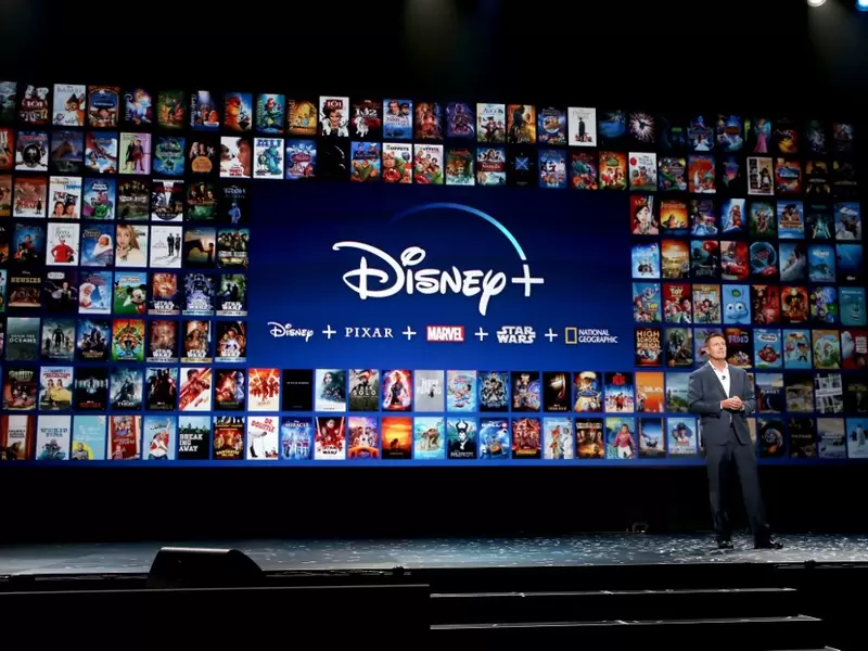 Presentación de contenidos de Disney Plus