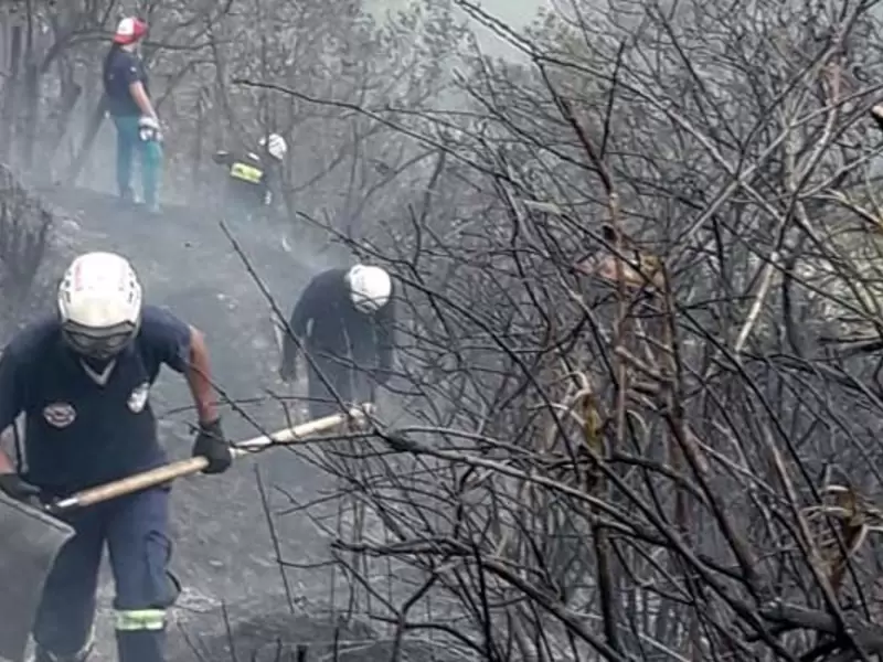 En alerta máxima bomberos del varios departamentos