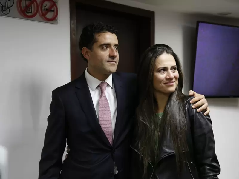 Hermanos Rafael y Catalina Uribe Noguera