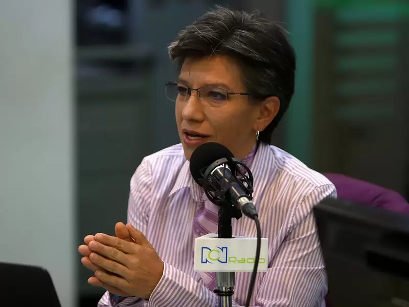 Claudia Lopez en RCN Radio. Imagen de archivo