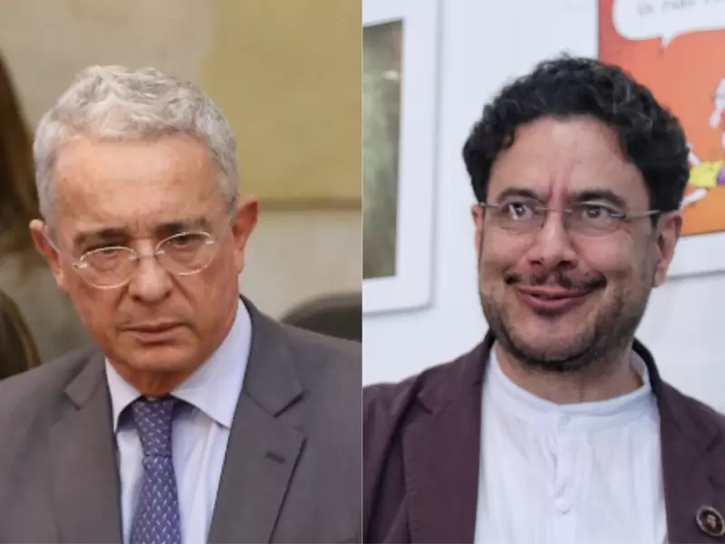 Iván Cepeda y Álvaro Uribe Vélez Iván Cepeda y Álvaro Uribe Vélez