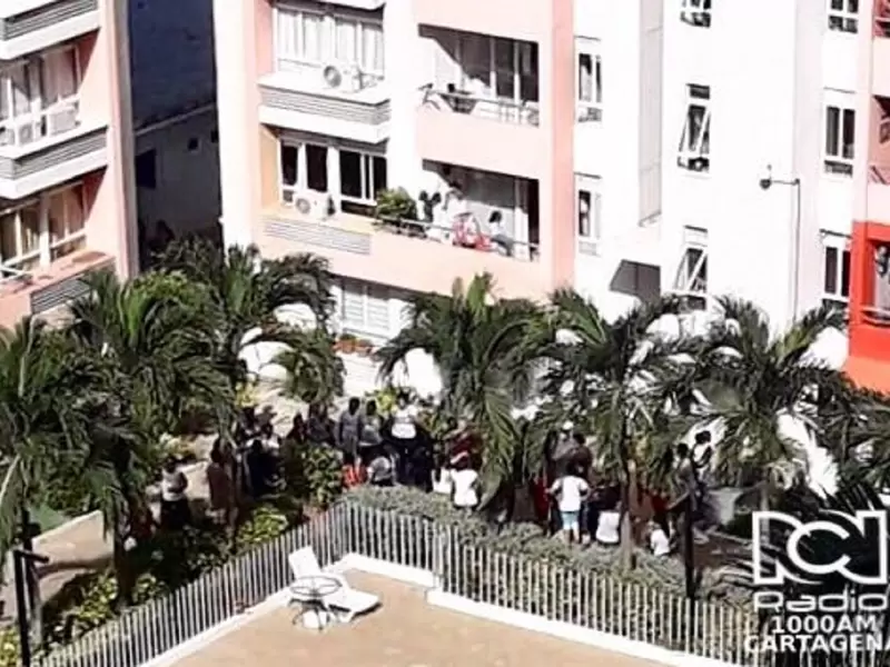 Conjunto residencial donde se presentó este caso de maltrato animal. Conjunto residencial donde se presentó este caso de maltrato animal.