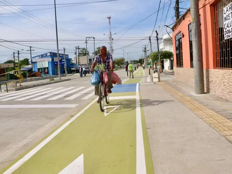 Montería es una de las ciudades con más kilometros de ciclorruta.