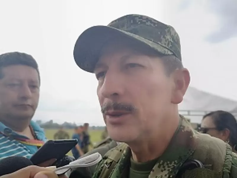 Comandante del Ejército Nacional, general Nicacio de Jesús Martínez aseguró que celebra que las autoridades estén investigando lo sucedido en La Lizama