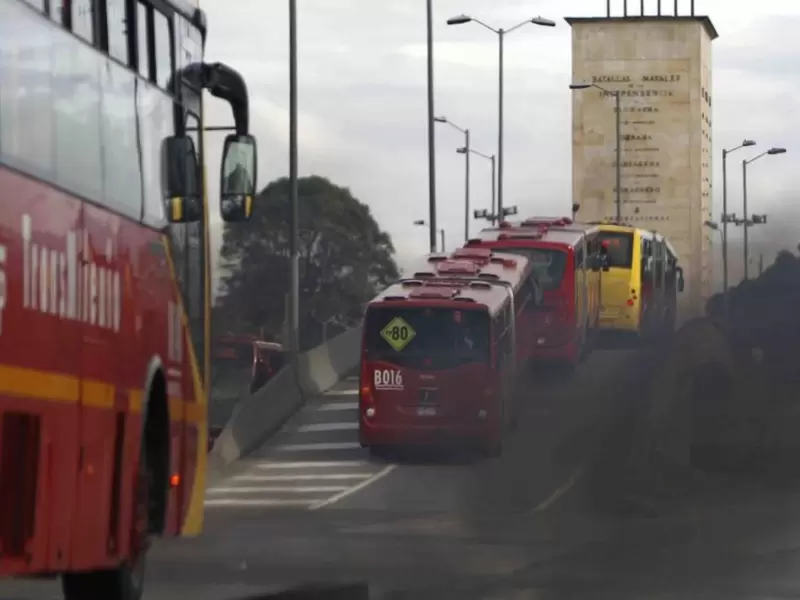 Contaminación en Bogotá