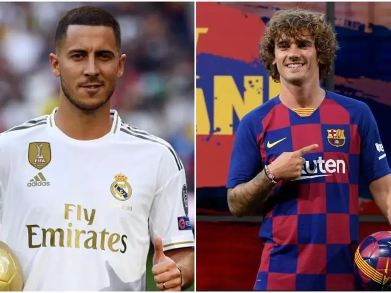 Hazard y Griezmann