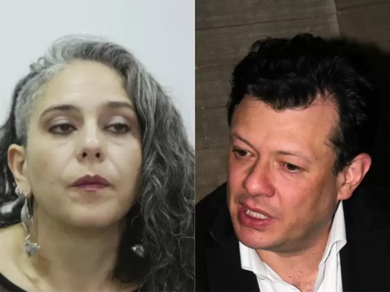 María José Pizarro y Hollman Morris