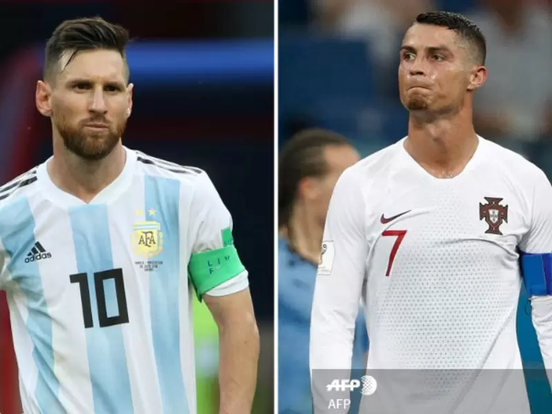 Lionel Messi y Cristiano Ronaldo