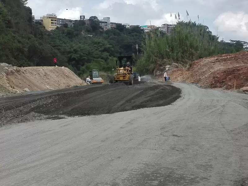 Obras Variante Romelia - El Pollo Bypass vial