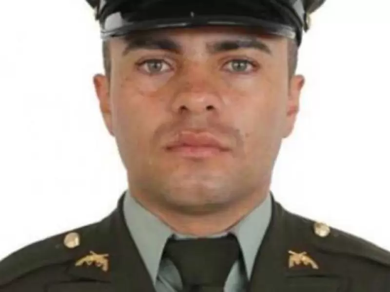 Óscar Leonardo Guevara, patrullero encontrado sin vida en Bogotá