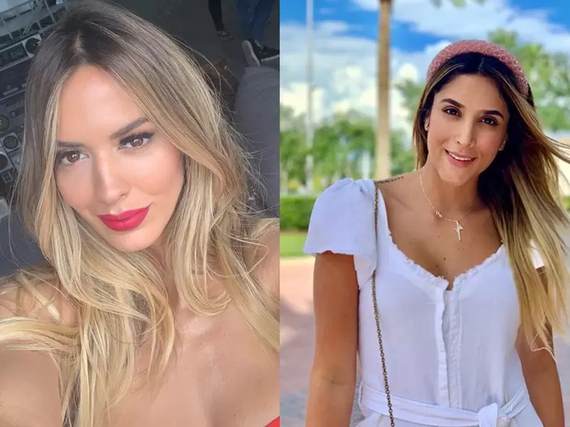 La modelo respondió a un comentario con un halago para la expareja de James Rodríguez.