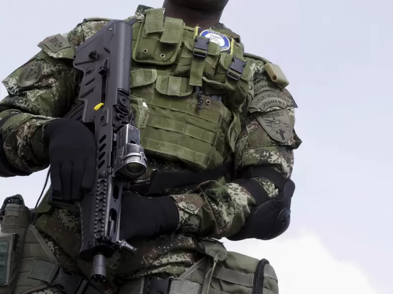 Soldado del Ejército Nacional de Colombia