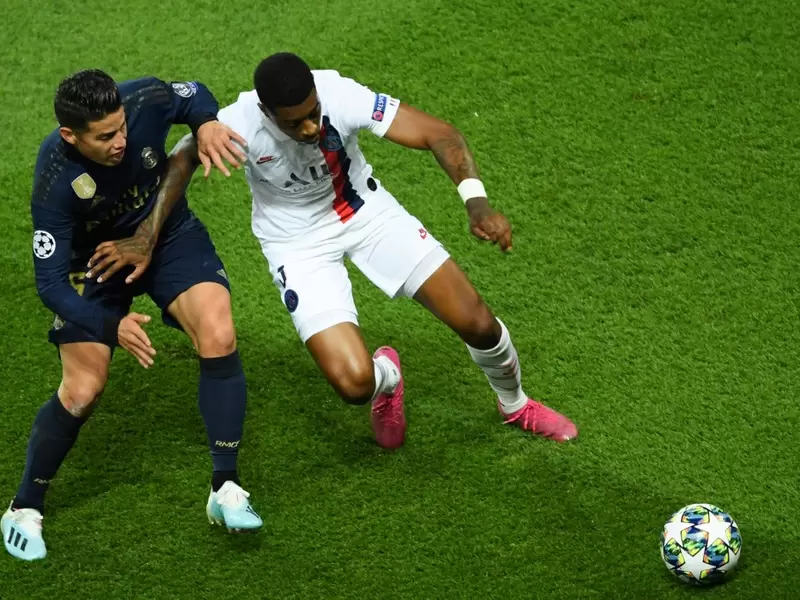 James Rodríguez en la Champions con el Madrid James Rodríguez en la Champions con el Madrid