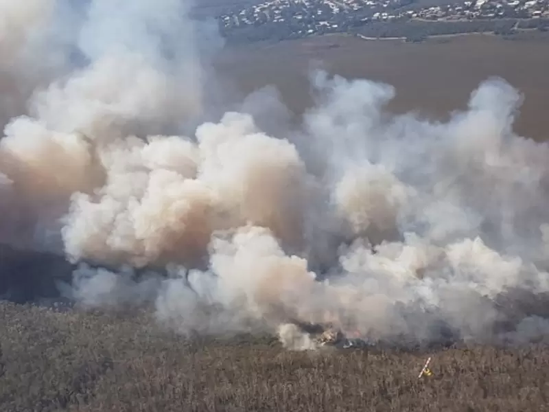 incendio forestal