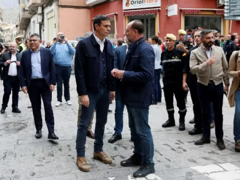 pedro sanchez españa inundaciones