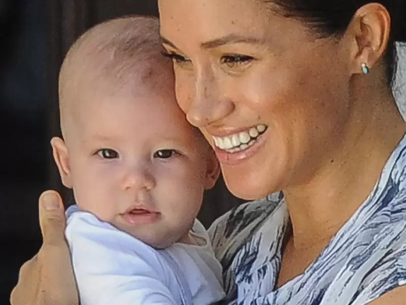 Meghan Markle y su hijo Archie