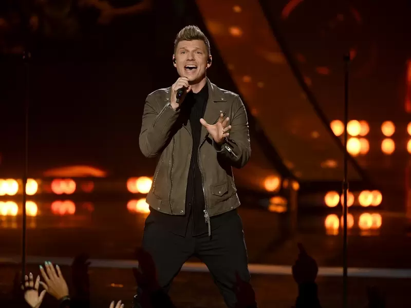 Nick Carter, de los Backstreet Boys Nick Carter, de los Backstreet Boys