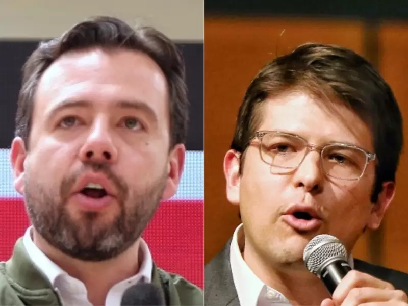Carlos Fernando Galán y Miguel Uribe Turbay Carlos Fernando Galán y Miguel Uribe Turbay
