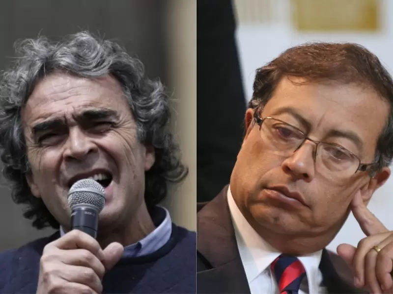 Sergio Fajardo y Gustavo Petro Sergio Fajardo y Gustavo Petro