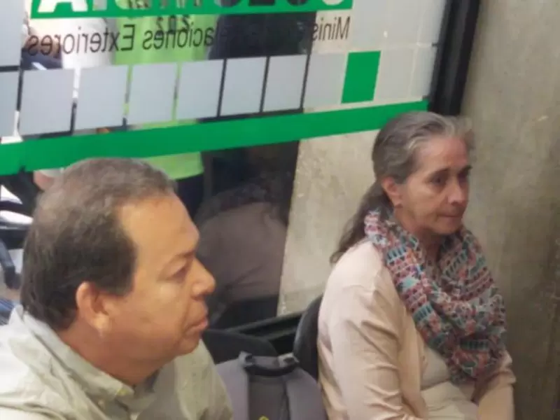 Captura exsubcontralor Rubén Darío Naranjo Henao y su esposa María Elena Escobar Quijano.