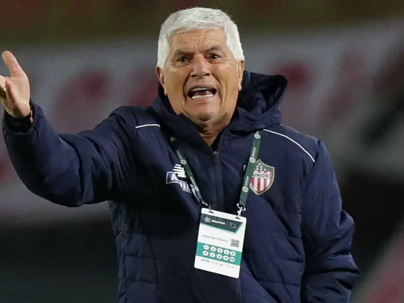 Julio Comesaña, técnico del Junior