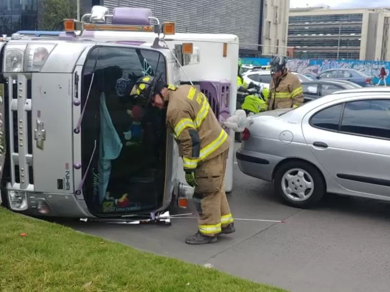 Accidente de tránsito en Bogotá