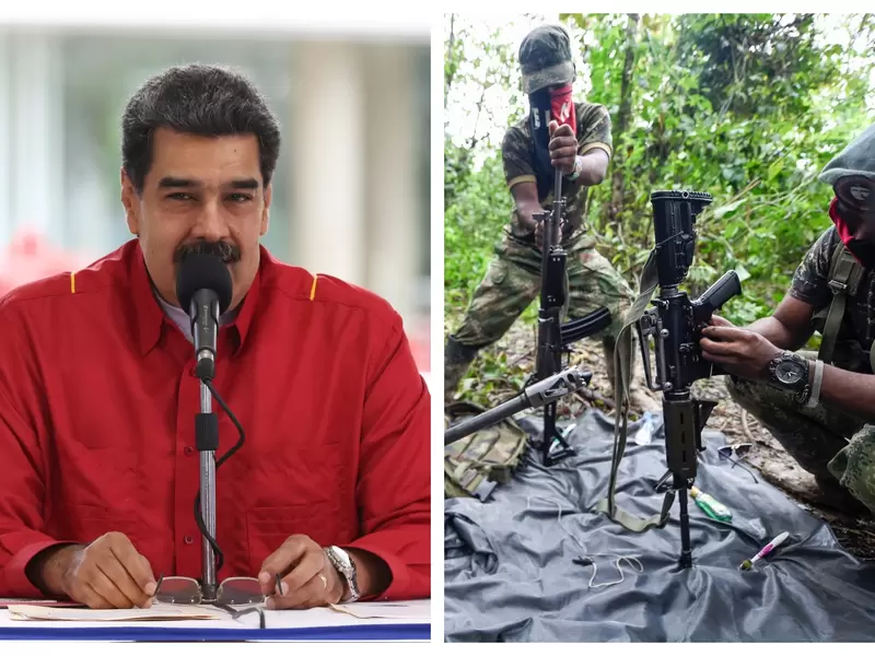 Nicolás Maduro habría permitido la presencia de guerrilleros del ELN en Venezuela Nicolás Maduro habría permitido la presencia de guerrilleros del ELN en Venezuela