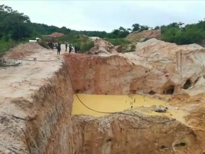 Se incrementa la minería ilegal en Córdoba.