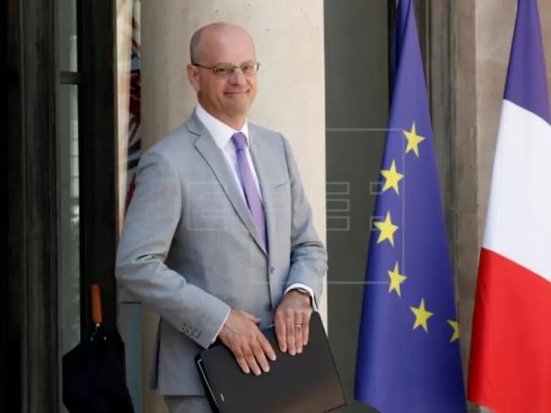 Ministro francés de Educación Jean-Miguel Blanquer