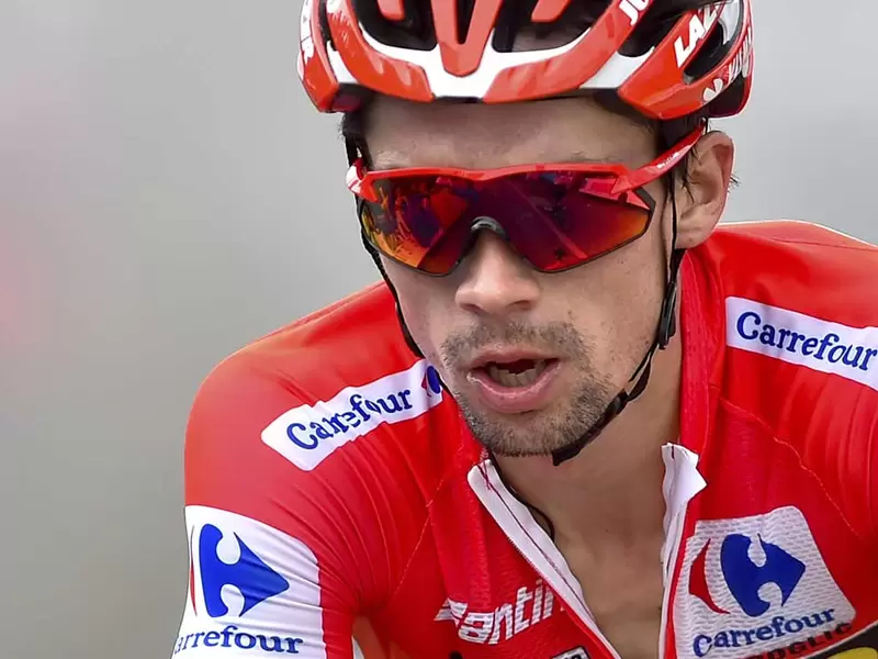 Primoz Roglic, líder de la Vuelta a España