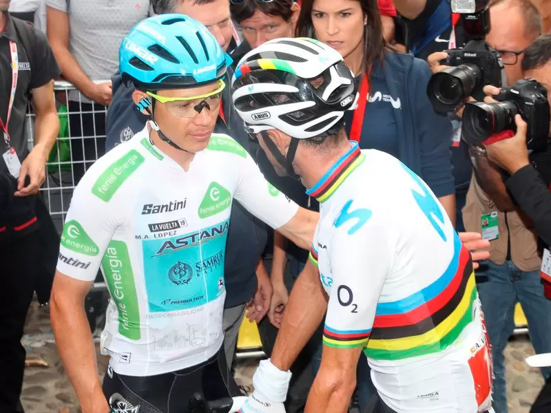 Miguel Ángel López, Alejandro Valverde