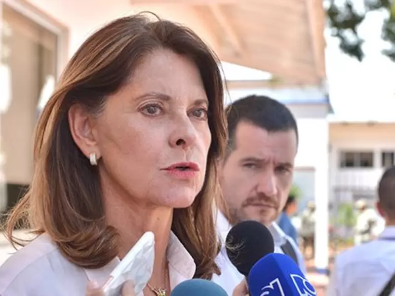 Vicepresidente de Colombia Marta Lucía Ramírez.